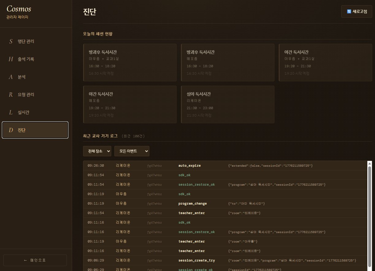 관리자 페이지 — 진단 탭